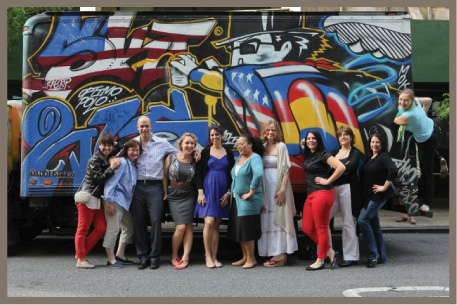 Me and Mike and some of The Freedom Family in NYC.